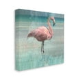 thumbnail image 3 of Stupell Industries Layered Flamingo Bird Portrait Graphic Art Gallery Wrapped Canvas Print Wall Art, Design by Nan, 3 of 7
