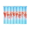 thumbnail image 3 of MKHERT Flamingo Birds Window Curtain Kitchen Curtain 26x39 inch,Two Piece, 3 of 3
