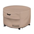 thumbnail image 1 of ULTCOVER Housse de Table de Foyer de Patio Ronde 44 Pouces Housse de Bol à Feu d'Extérieur Imperméable, 1 of 9