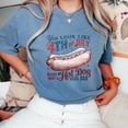 thumbnail image 6 of You Look Like the 4th of July Hot Dog T-Shirt – Funny Patriotic Quote Tee for BBQs, Summer Cookouts & Independence Day – Retro USA Graphic Shirt for Women & Men, 6 of 7