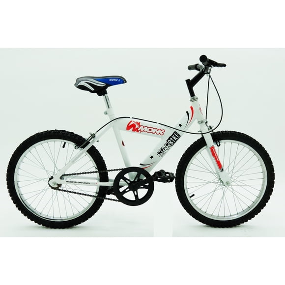 Bicicleta Infantil Económica de Montaña Rodada 20 1 Velocidad Modelo"Starbike" Blanco Monk Starbike