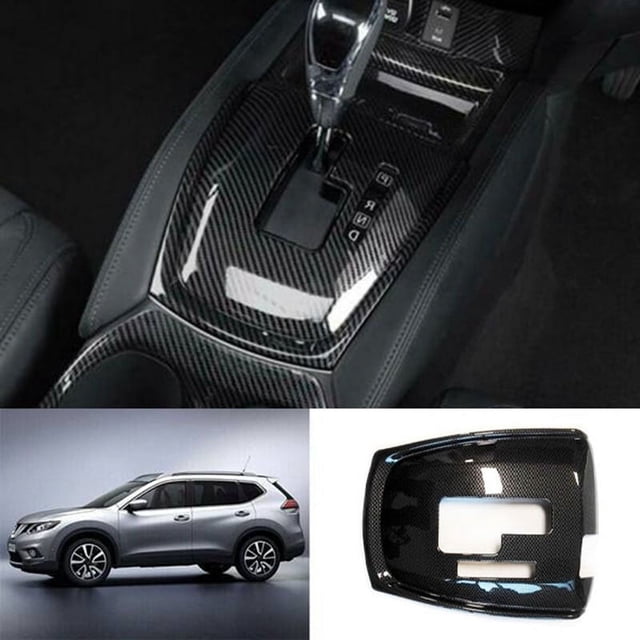 Perilla de Cambio de Marchas para Coche RHD, Pegatina para Panel, Cubierta Embellecedora, Cubierta Decorativa Interior para T32 Rogue 2014-2018