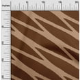 thumbnail image 2 of oneOone Cotton Poplin Twill Brown Fabric Abstracts Craft Projects Decor Fabric Printed By The Yard 56 Inch Wide, 2 of 5