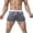 Gray, variant on Ausyst Mens Shorts Summer Clearance Fashion Men's Elastic Waistband Beam Beach Line Belt Casual Sports Shorts