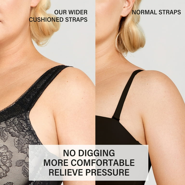 AISILIN Women's Underwire Minimizer No Padded Full Coverage Plus Size Lace  Bra 