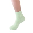 thumbnail image 1 of Dyfzdhu Winter Candy Color Tube Socks Coral Socks Floor Socks Solid Color Warm Socks, 1 of 2