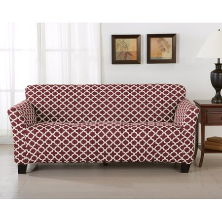 Home Fashion Designs Brenna Box Cushion Sofa Slipcover This On Opens A Dialog That Displays Additional Images For Product With The Option To Zoom In Or Out