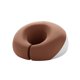 thumbnail image 1 of Almohada para siestas, almohada de , almohada ergonómica portátil para acostarse, cojín para el cuello en forma de U para , hogar, Marrón, 1 of 8