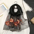 thumbnail image 3 of Bufanda de seda con bordado floral para mujer, chal de fiesta elegante y brillante, hijab musulmán para mujer, estolas de playa, bufandas de marca de lujo, 3 of 5