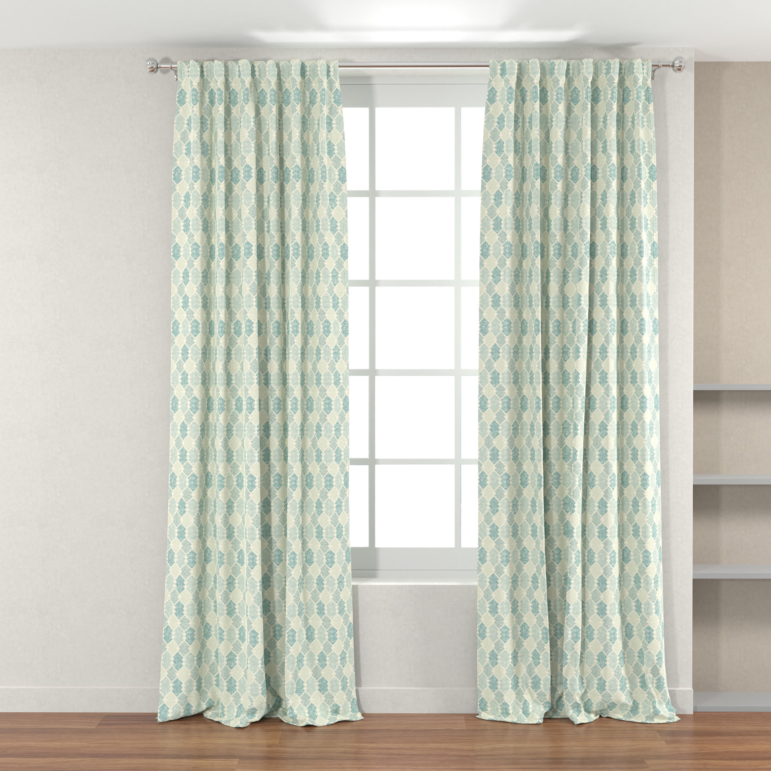 Better Homes & Gardens 100% Cotton Diamond Crosshatch Teal, 2 Yard Precut Fabric