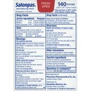 Salonpas Pain Relieving Patch - 140 Patches