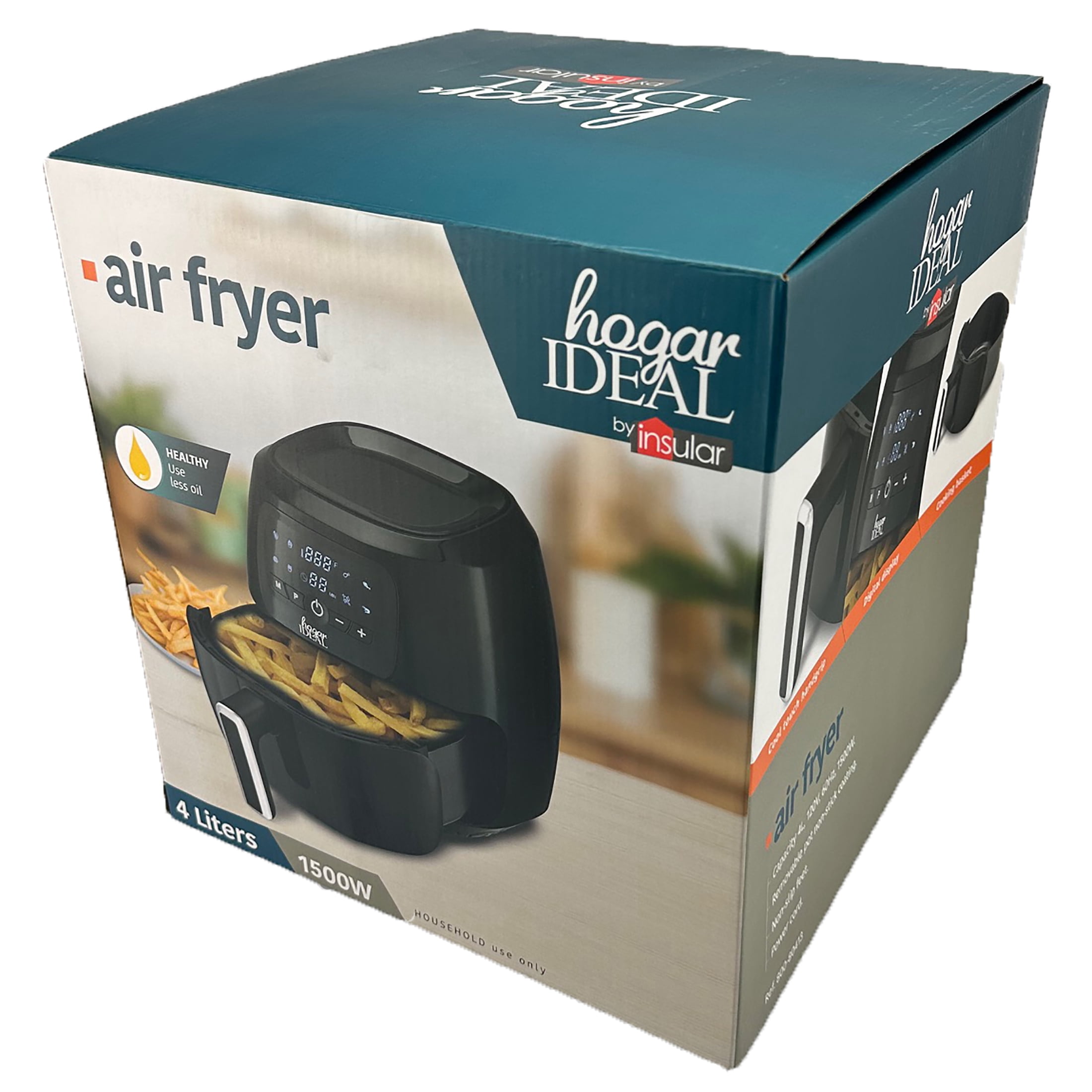 Hogar Ideal New 4 Liters Air Fryer, 11.5in Height