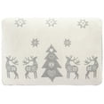 thumbnail image 3 of SAFAVIEH Twinkling Pillow, 16" x 24", Grey, 3 of 6