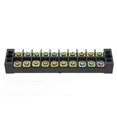 thumbnail image 2 of 2Pcs Terminal Strip TB Fixed Large Current Dual Row Wire Barrier Block Terminal Strip with Transparent Cover 600V 35A 10 Positions (3510), 2 of 2