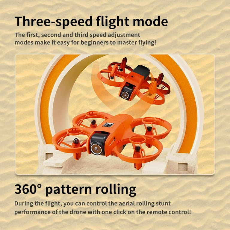 Vggrvlo Drones with 1080P Camera for Beginners and Adults Wind