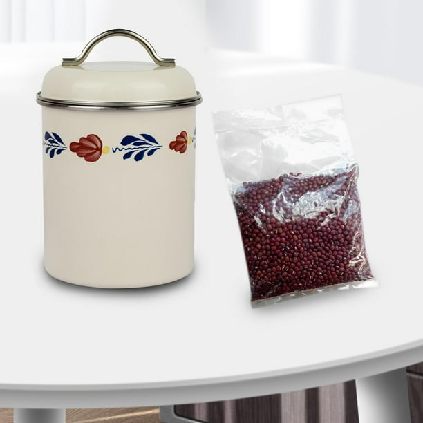 Contenedor de almacenamiento de alimentos perfecl metálico Cubo de almacenamiento