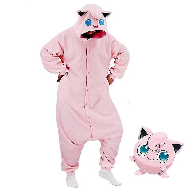 Pyjama une-Pièce à Motif d'Animaux de Dessin Animé Fat Pudding Tenue de Noël S
