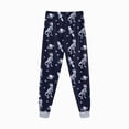 thumbnail image 4 of CAUYDY Baby Boys Picture Outfits Infant Pajamas Soft Long Sleeve Top Elastic Pants 2Pcs Set Newborn Boy Clothing Fall Winter 12 18 24 Months 1T 2T Sizes 18-24 Months,Blue, 4 of 4