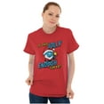 thumbnail image 2 of Grumpy Smurf Jolly Enough Xmas Santa Men's Graphic T Shirt Tees Brisco Brands 3X, 2 of 2