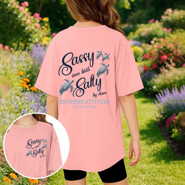 Hauts Décontractés pour Filles T-Shirt à Manches Courtes Col Rond Imprimé pour Activités Scolaires Extérieures Tissu Extensible Confortable Âges 3-13
