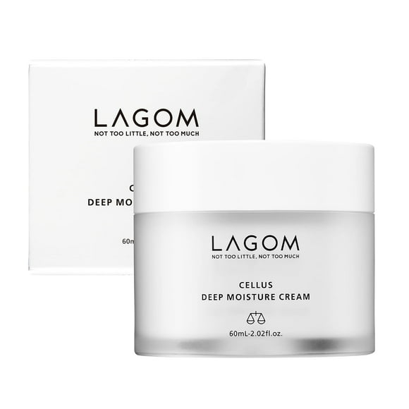 Crema hidratante LAGOM Cellus Deep Moisture Cream 60 ml para todo tipo de piel