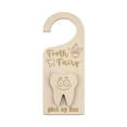 thumbnail image 1 of Colgador De Madera Para Puerta De Hada De Los Dientes, Estuche Organizador De Recuerdos Para Niños Pequeños, 1 of 7