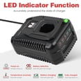 thumbnail image 4 of 19.2V Charger Replacement for Craftsman Battery Charger C3 140152004 DieHard XCP Li-ion Ni-CD Battery 1425301 1323903 130279005 11375 11376 315.PP2011, 4 of 10
