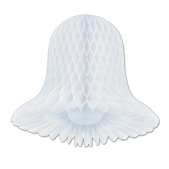 24 Pack Beistle 9 Inch- Westminster Wedding Bell - white