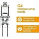 thumbnail image 4 of G4 halogen lamps 10W 12V - Warm white - 20 Pack, 4 of 5