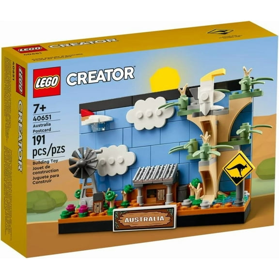 LEGO Creator Australia Postcard Block Building Set, 19