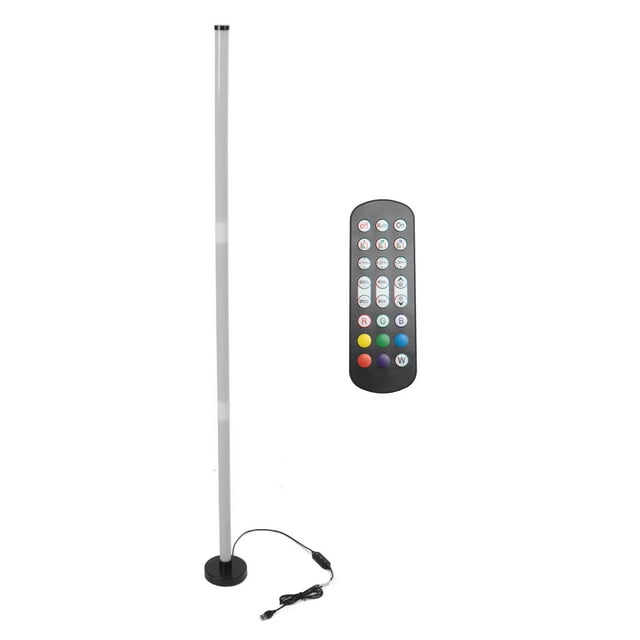 Lámpara De Pie RGB, Lámpara De Pie De Esquina LED Alimentada Por USB Con 69 Cuentas LED Para Cafetería Y Dormitorio