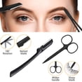 thumbnail image 4 of Maquinilla de afeitar para cejas, kit de cejas 6 en 1, juego de cuidado de cejas, juego de recortadores de cejas para mujeres y hombres, que incluye recortador de cejas, cepillo, tijeras para cejas,, 4 of 5