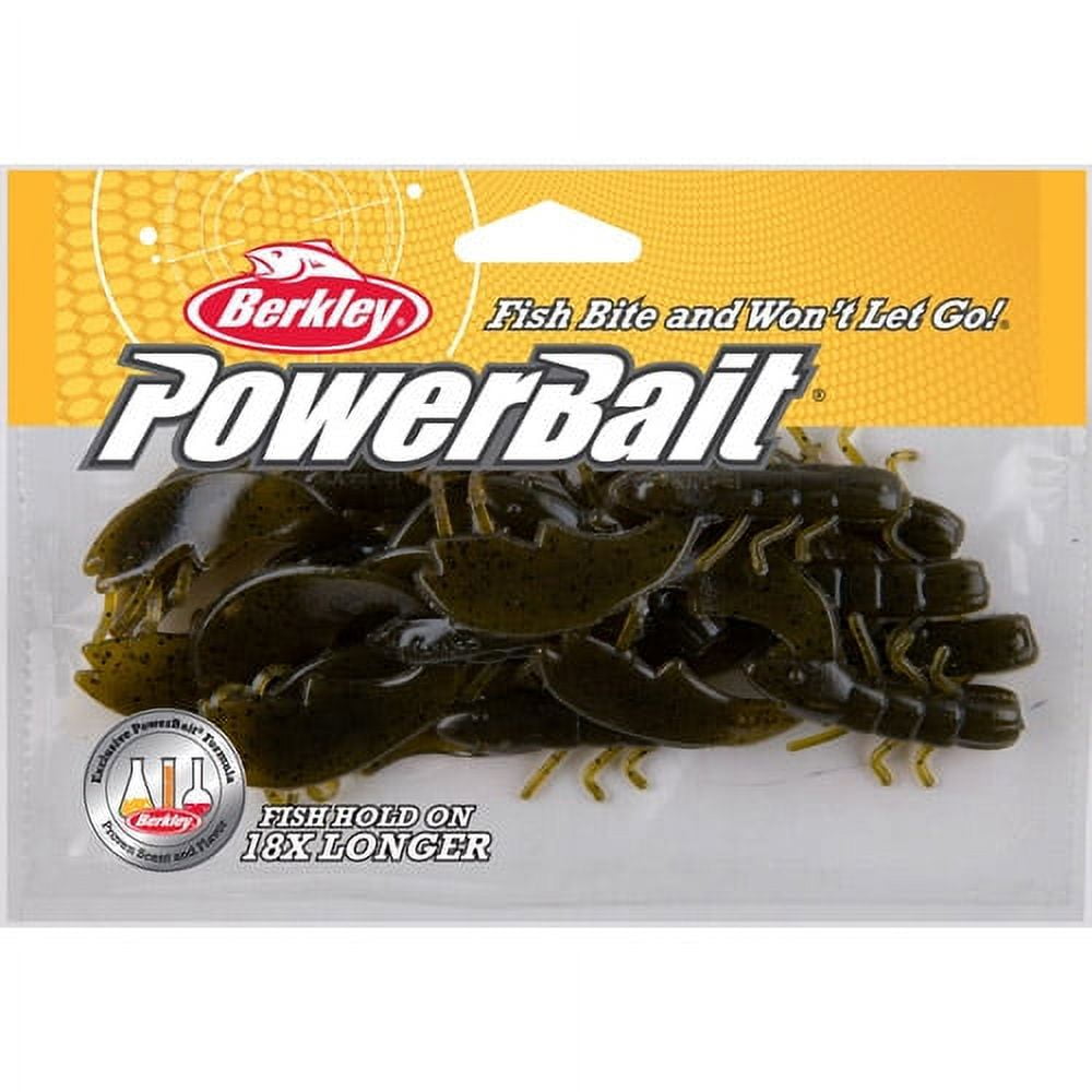 (2 pack) Berkley PB Chigger Craw 3'', Soft bait