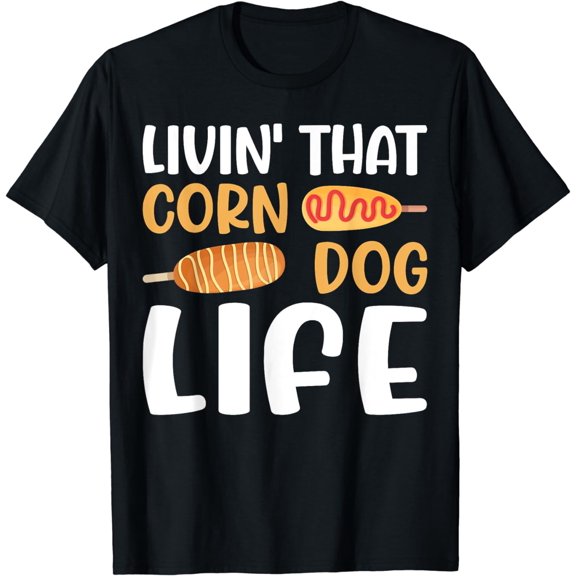 Corndog Costume Corndog Carnival for Men and Kids T-Shirt