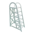 thumbnail image 2 of Mini escalera 1/12, escalera en miniatura, con pedal ancho, accesorio para manualidades de muebles, escalera de casa de muñecas 1/12 de 6 escalones, 2 of 9