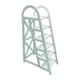 thumbnail image 2 of Mini escalera 1/12, taburete de muebles de escalera de jardín de hadas, muebles, escalera en miniatura de simulación, con Pedal ancho para jardín, 2 of 9