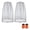 Grey, variant on 2pack Mosquitoes Net Head Cover For Outdoor Camping Hiking And Fishing