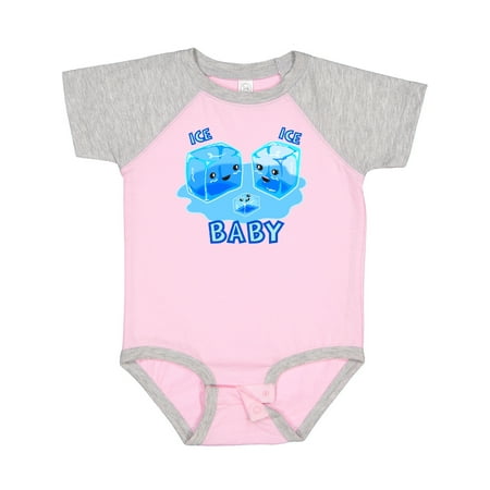 

Inktastic Ice Ice Baby Gift Baby Boy or Baby Girl Bodysuit