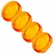 thumbnail image 5 of Cubierta de luz de marcha BuyWeek 4 piezas 6 cm/2,36 pulgadas Cubierta de lente de señal de giro de motocicleta, 5 of 9