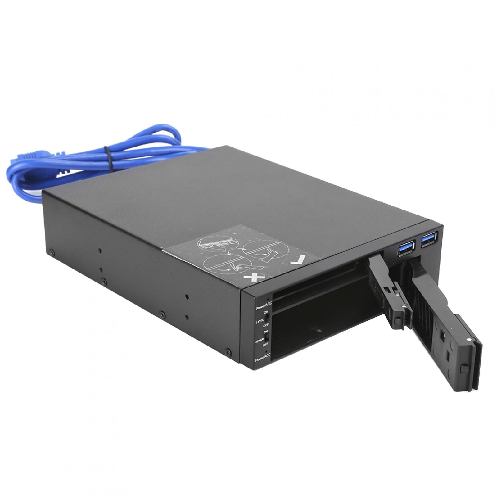 Henmomu 2.5/3.5 Hard Drive Enclosure,Hard Disk Mobile Rack,Hard Disk