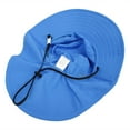 thumbnail image 5 of Baby Toddler Sun Hat UPF 50+ For Outdoor Beach Swimming/Royal Blue, 5 of 8