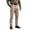 Khaki Pants, variant on Men Cargo Pants Belt Equipped Waist Reinforced Seam Multi Side Pockets Straight Leg Trousers for Field Activity Hunting Trip Army Green M