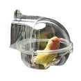 thumbnail image 2 of Parrot Bathtub For Cage Parrot Bath Tub Parrot Shower Box Pet Bird Bath Tub Screw On Transparent Bathing Tub, 2 of 8