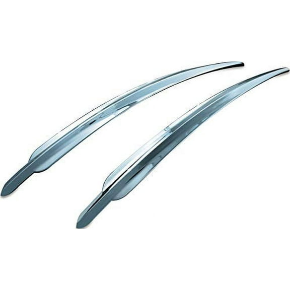 Kuryakyn 7216 Motorcycle Accessory: Top Fender Accents for 2009-19 Harley-Davidson Trike Motorcycles, Chrome, 1 Pair