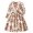 b-201Khaki88, variant on MEZZALL Girls Floral Dresses Waist A-Line Party Dress Summer Beach Travel For Little Kid Adorable Sundress