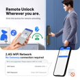 thumbnail image 3 of Video Intercom TTLock App WiFi Remote 3D Face Unlocking Smart Lock Automatic Digital Fingerprint Lock with Camera For Home, 3 of 5