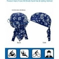 thumbnail image 5 of 6 Pack Skull Caps for Men Sweat Wicking Doo Rags Cooling Helmet Liner Cycling Motorcycle Bandana, 5 of 5