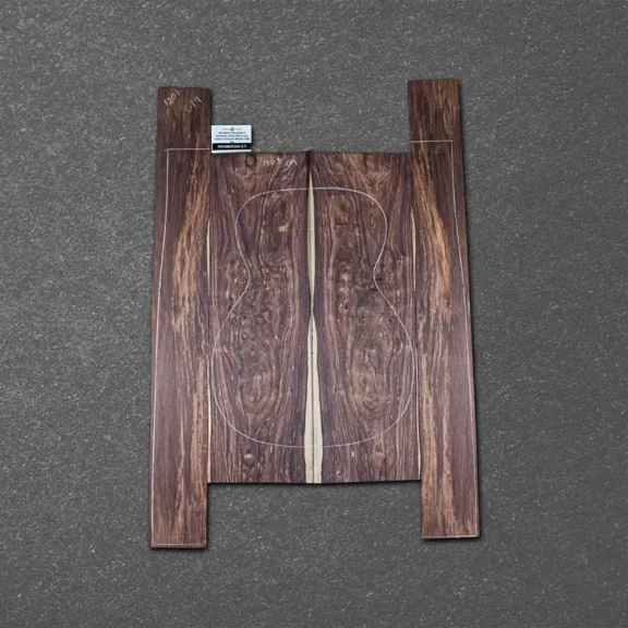 Honduran Rosewood Acoustic Guitar Back and Sides Orchestra Model (OM) Set – HROM000360-5.5