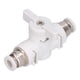 thumbnail image 5 of Línea de Aire de PlásTico, Conector Neumlico de Aire Conector Neumilar Adaptador de Válvula Manual de Aire Para Tuberías de Aire para Reemplazar la Tubería de Aire. Paraca, 5 of 7