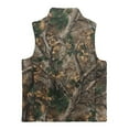 thumbnail image 5 of Garronmavis Cute Brown Camo Girls Sleeveless Vests 5-6 Stand Collar Lightweight Zip Coats with Pockets Fall Outerwear Versatile Fall Winter Warm Sleeveless Outerwear for Daily Life, 5 of 7